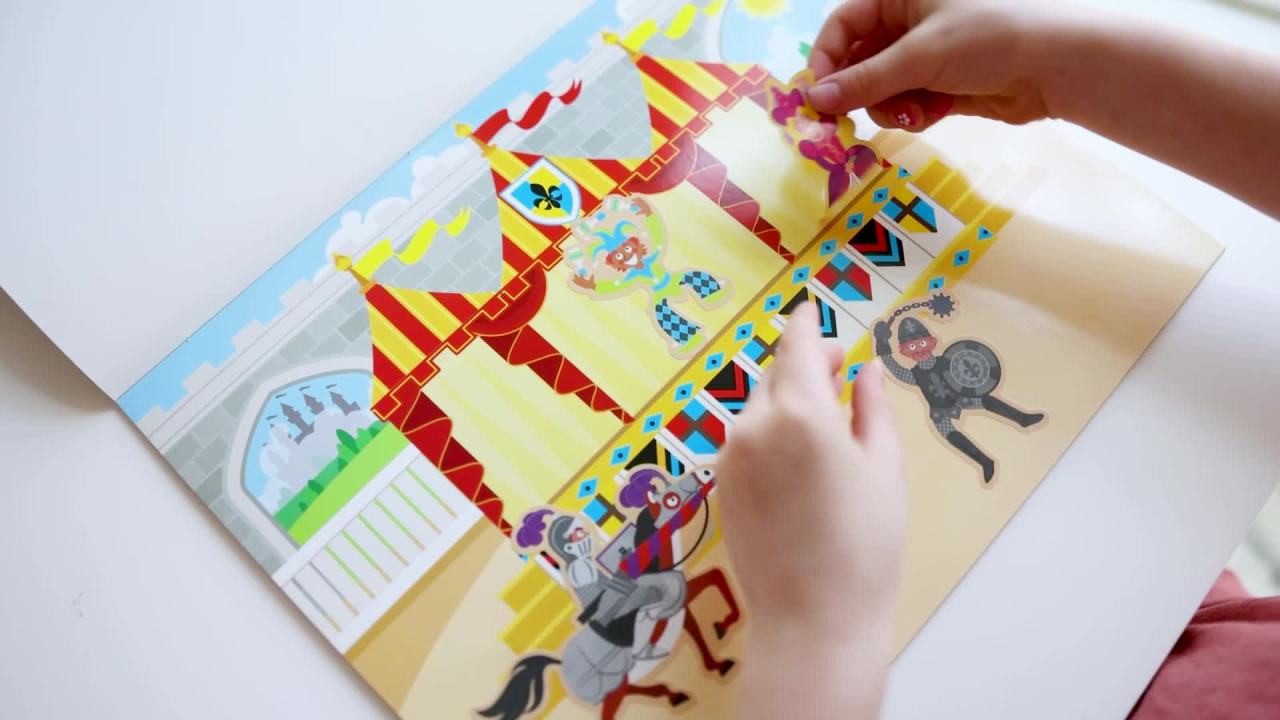 Melissa & Doug Reusable Sticker Pads Set: Adventure - 245+ Stickers | Walmart (US)