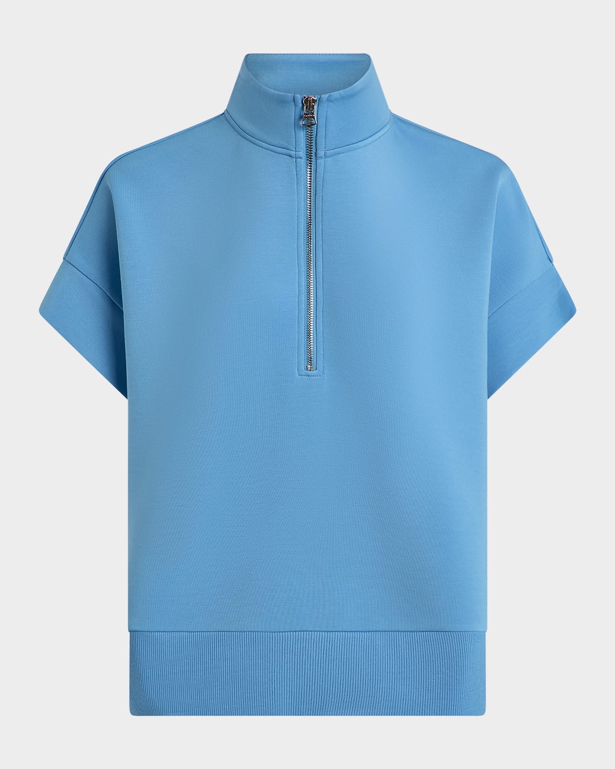 Ritchie Short-Sleeve Half-Zip Sweatshirt | Neiman Marcus