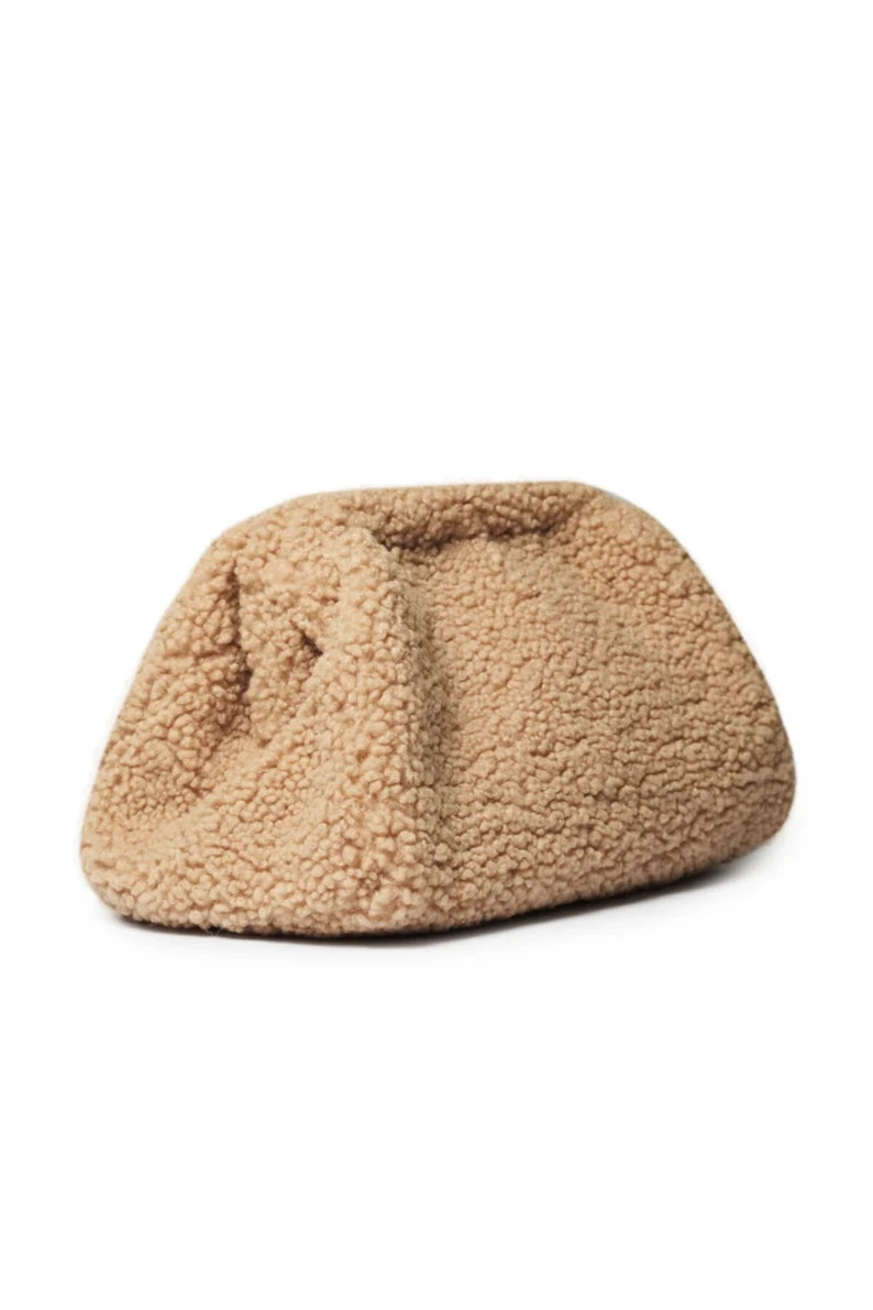 Teddy Clutch Bag Teddy Bag Sheep Wool Bag Teddy Purse | Etsy | Etsy (US)