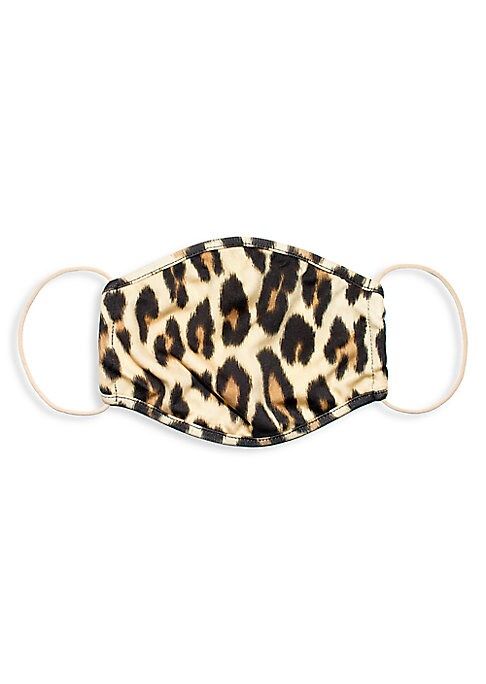 Alice + Olivia Women's Leopard Print Face Mask - Leopard | Saks Fifth Avenue