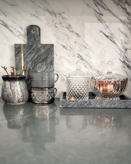 Amazon coffee station! My crystal container is finally back in stock! This is the “white” (although it’s clear!). And my crystal coffee mugs are on deal on sale!

#LTKhome #LTKunder50 #LTKsalealert