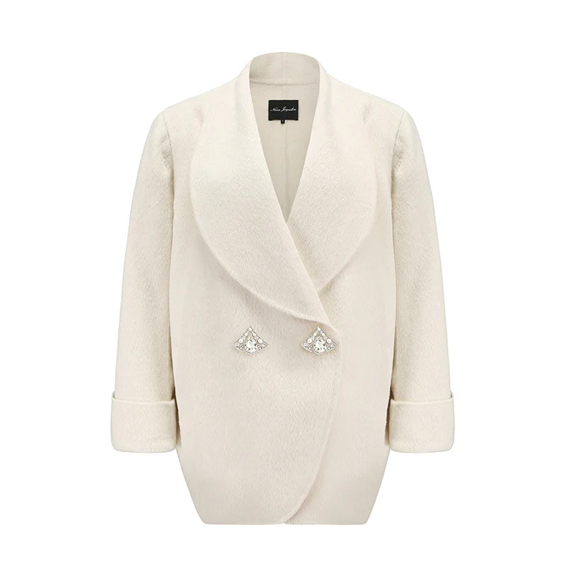 Kendall Coat (White) | Nana Jacqueline