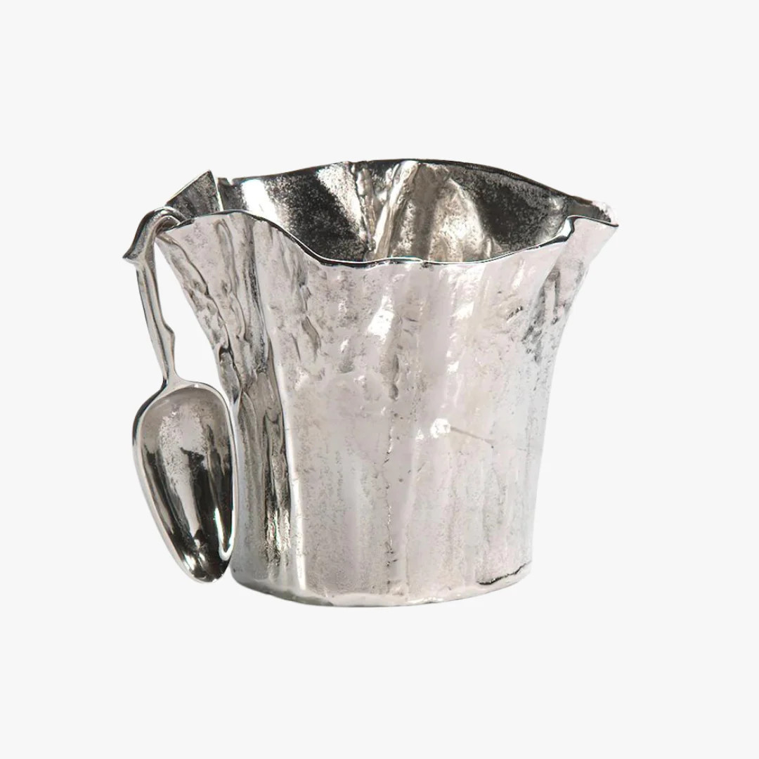 Waves Aluminum Ice Bucket | Dear Keaton