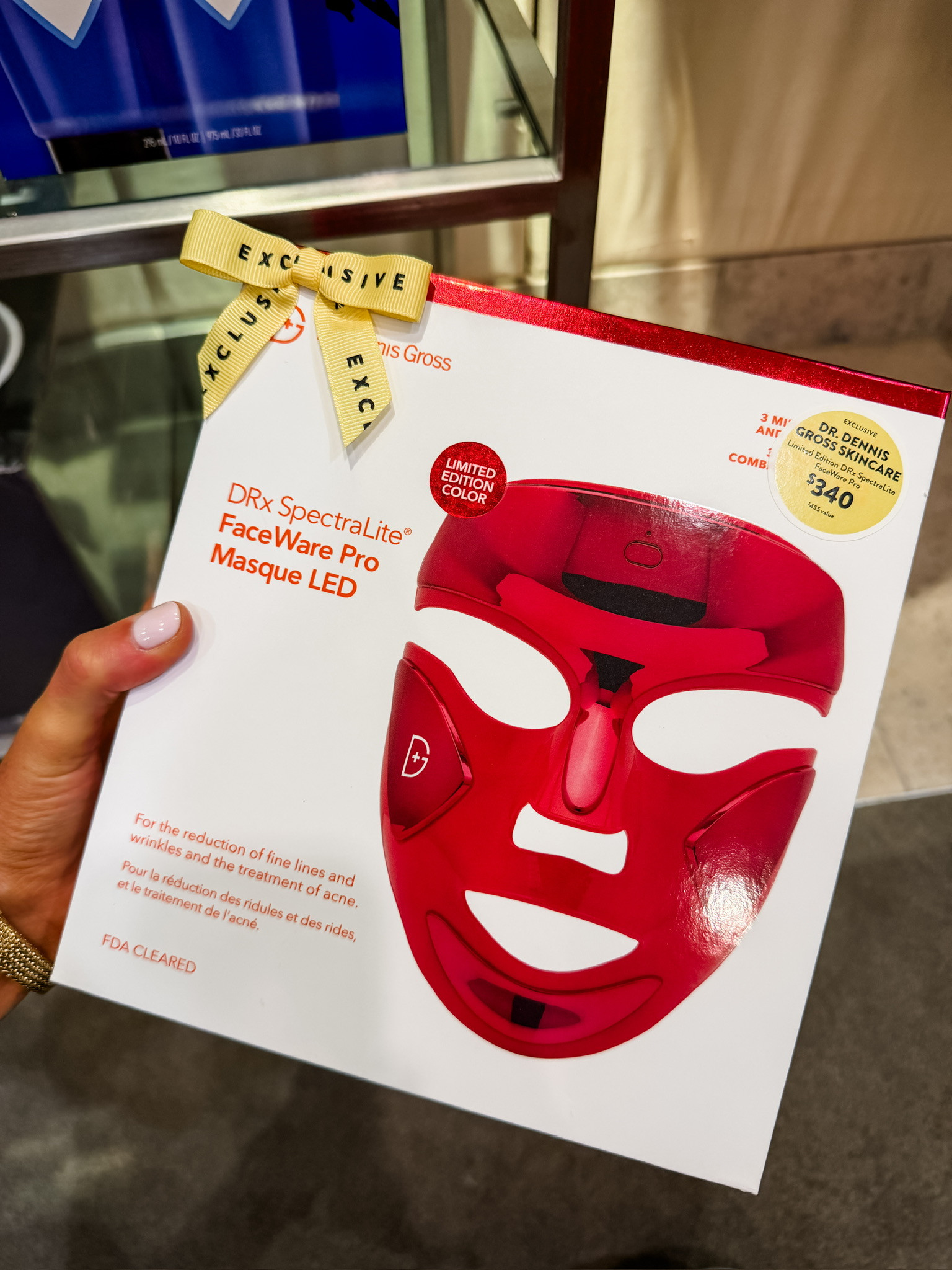 One of the best adds to my skincare routine has been this red light mask! I was so excited to see it was part of the Nordstrom sale this year - it's even a special edition!

Loverly Grey, red light mask, skincare, beauty 

 #LTKSeasonal #LTKSaleAlert