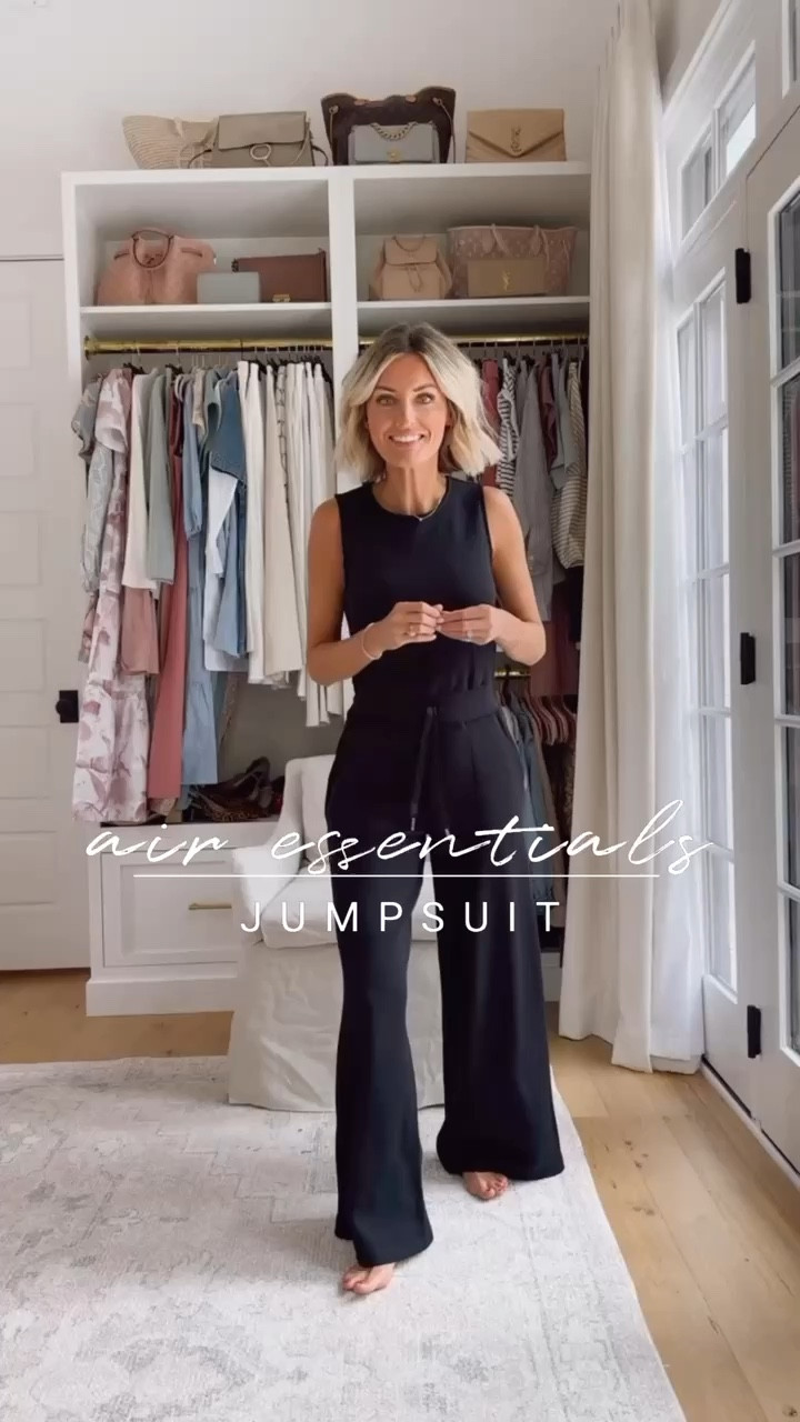 This Spanx jumpsuit is so comfortable & can be dressed up or down! Wearing XS! Use my code BRITTANYXSPANX for 15% off + free shipping! Use code VIP25 for 25% off your order of $150 or more! @spanx #SpanxPartner

Loverly Grey, Spanx finds, jumpsuit, loungewear, work from home outfit, travel outfit, workwear 

#LTKStyleTip