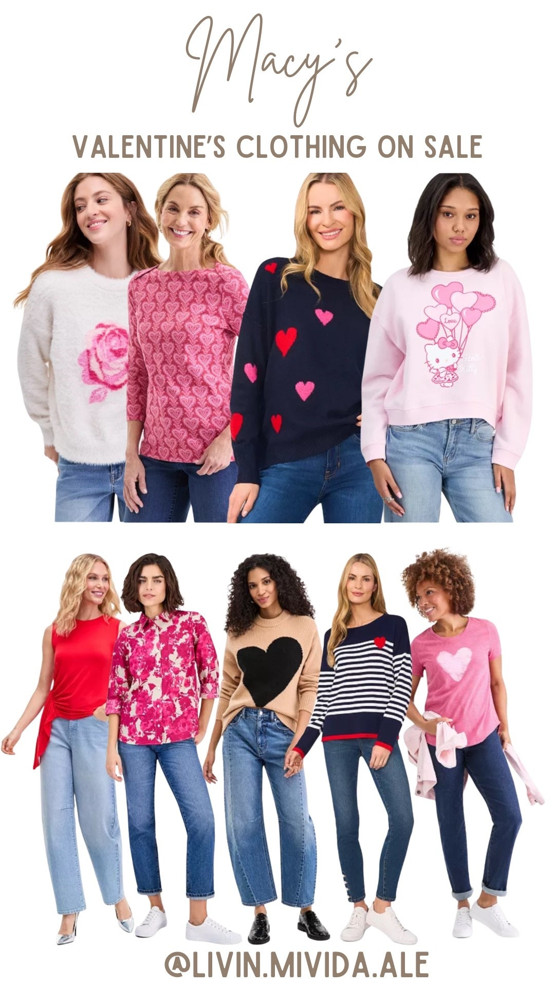 Valentine’s clothing on sale 🫶🏼

#macys #valentines #outfitts

#LTKValentine #LTKootd #LTKSeasonal