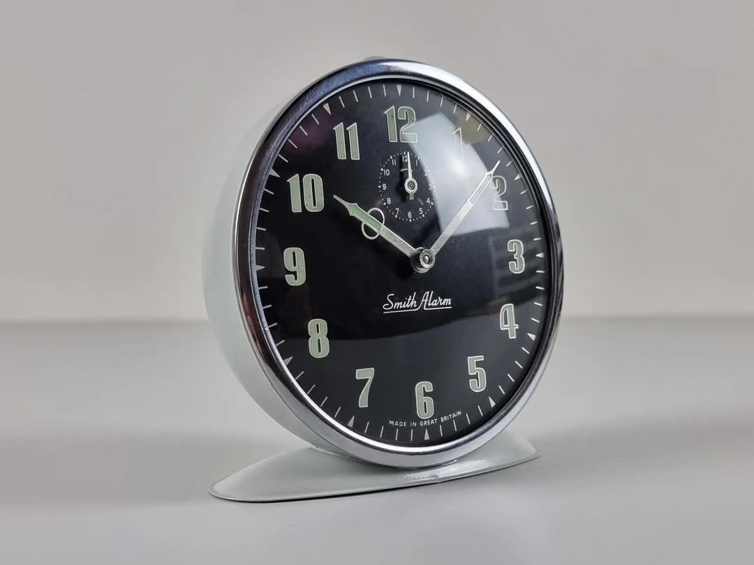 Mid Century Modern Vintage SMITHS Mechanical Table Alarm - Etsy | Etsy (US)