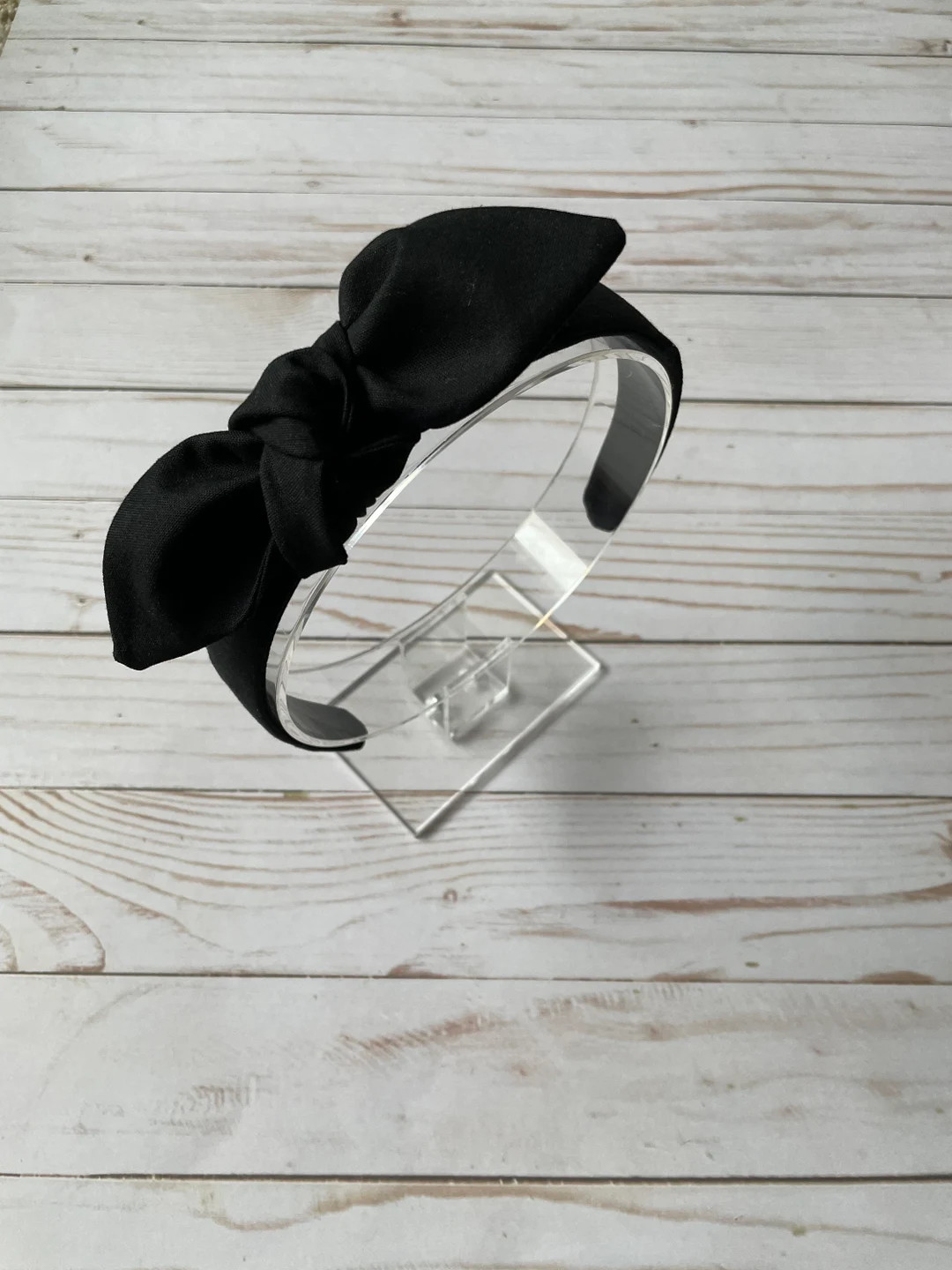 Classic Black Headband With Bow, Hair Accessories, Headband for Women, Headband for Girls, Comfor... | Etsy (Global)