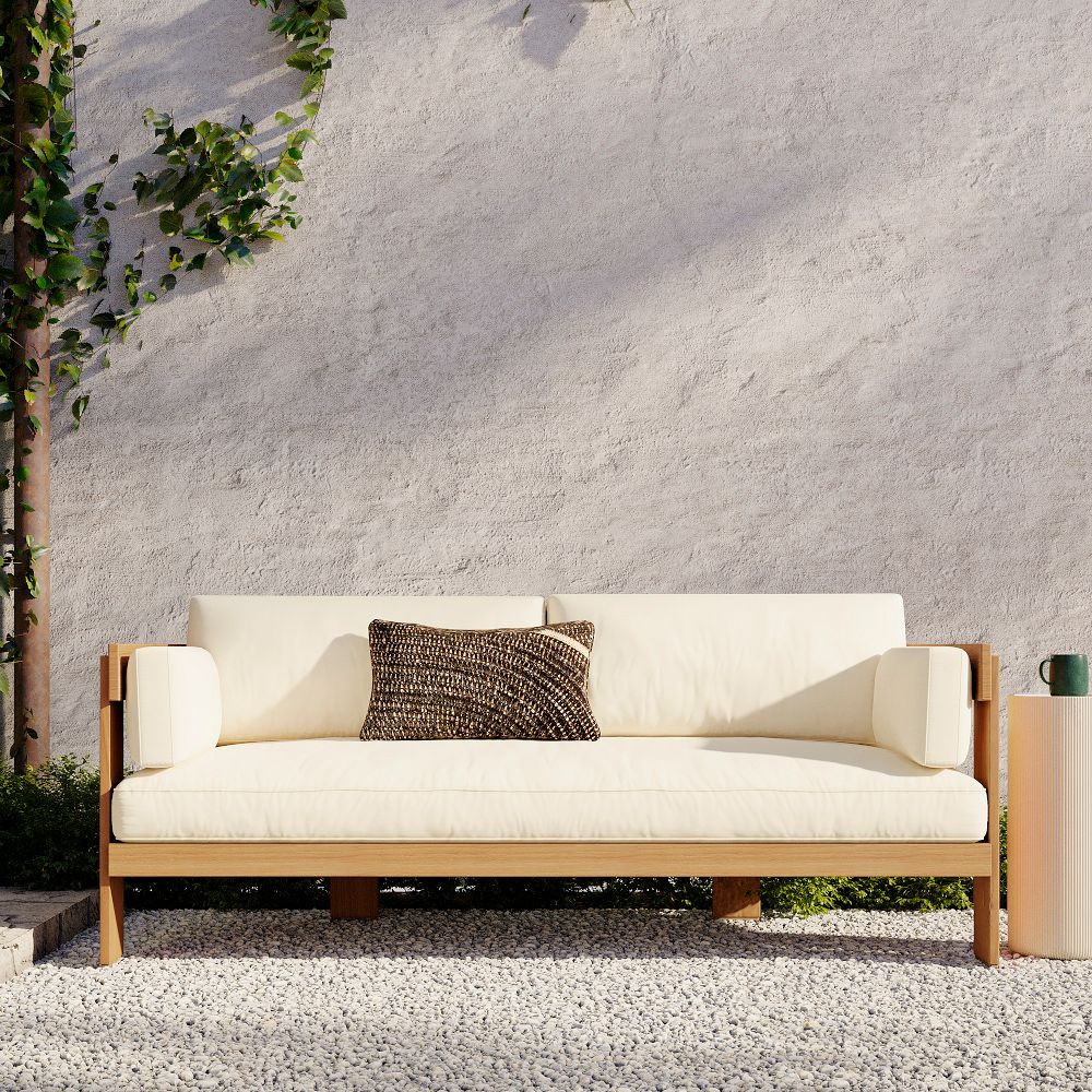 Monterey Outdoor Teak Sofa (76") | West Elm (US)