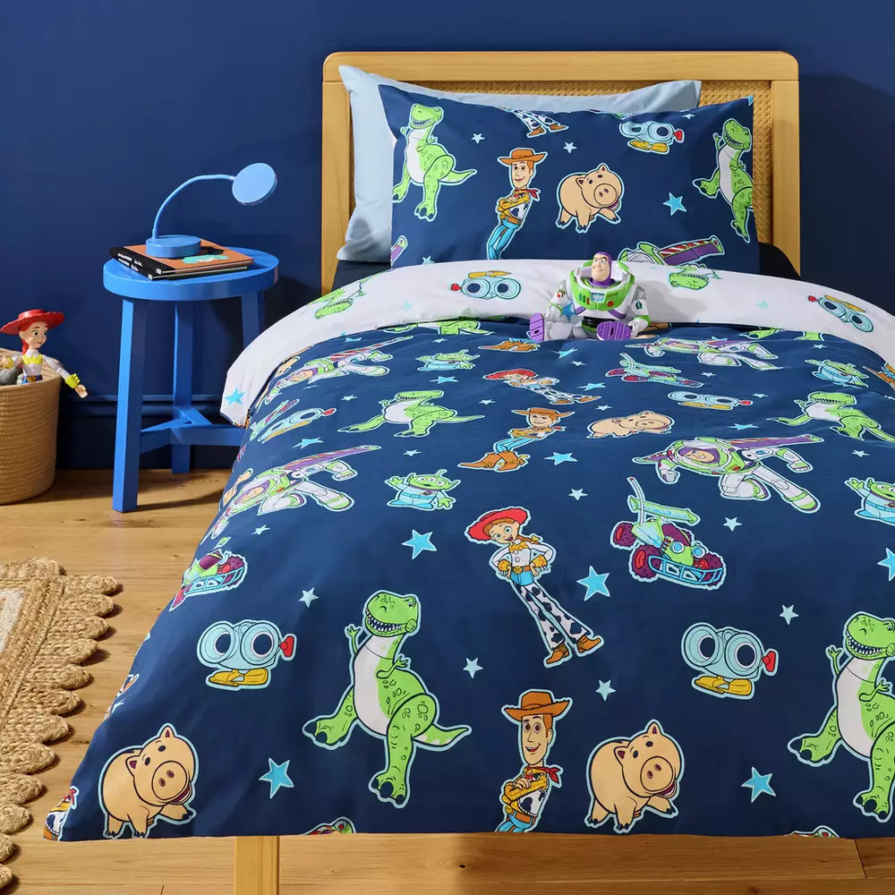 Buy Pixar Toy Story Blue Kids Bedding Set - Toddler | Kids bedding | Argos | argos.co.uk