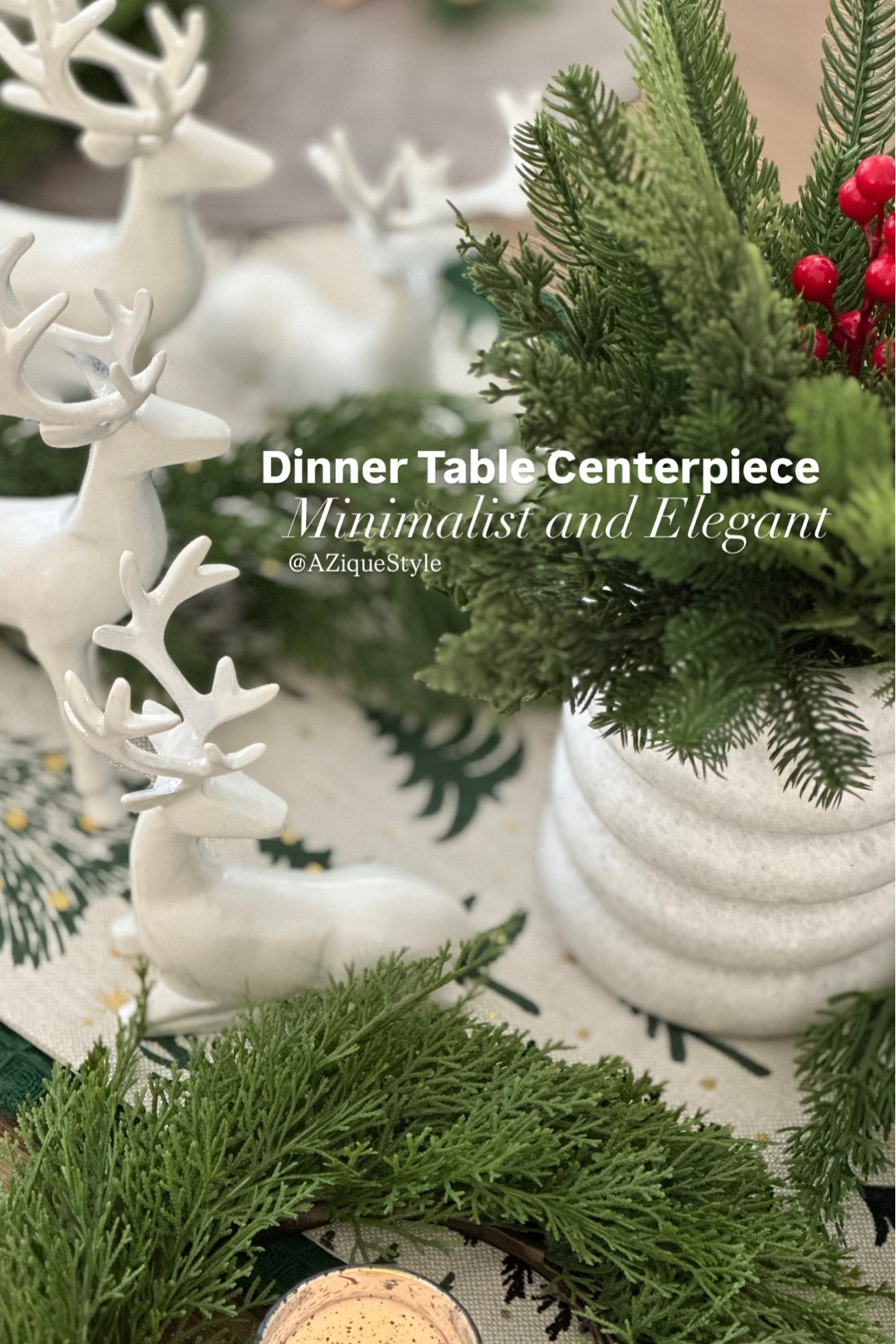 Christmas dinner centerpiece #aziquestyle #christmas2024

#LTKHoliday #LTKSeasonal #LTKParties