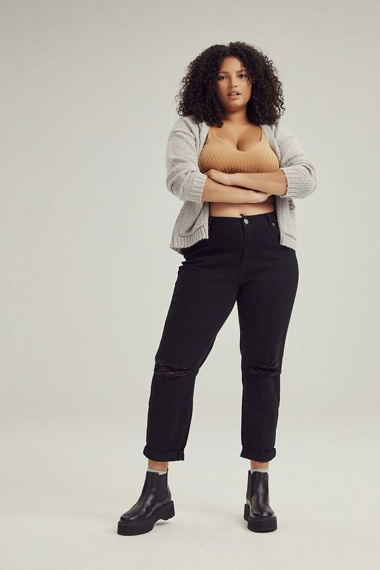 Plus Size Premium Boyfriend Jeans | Forever 21 (US)