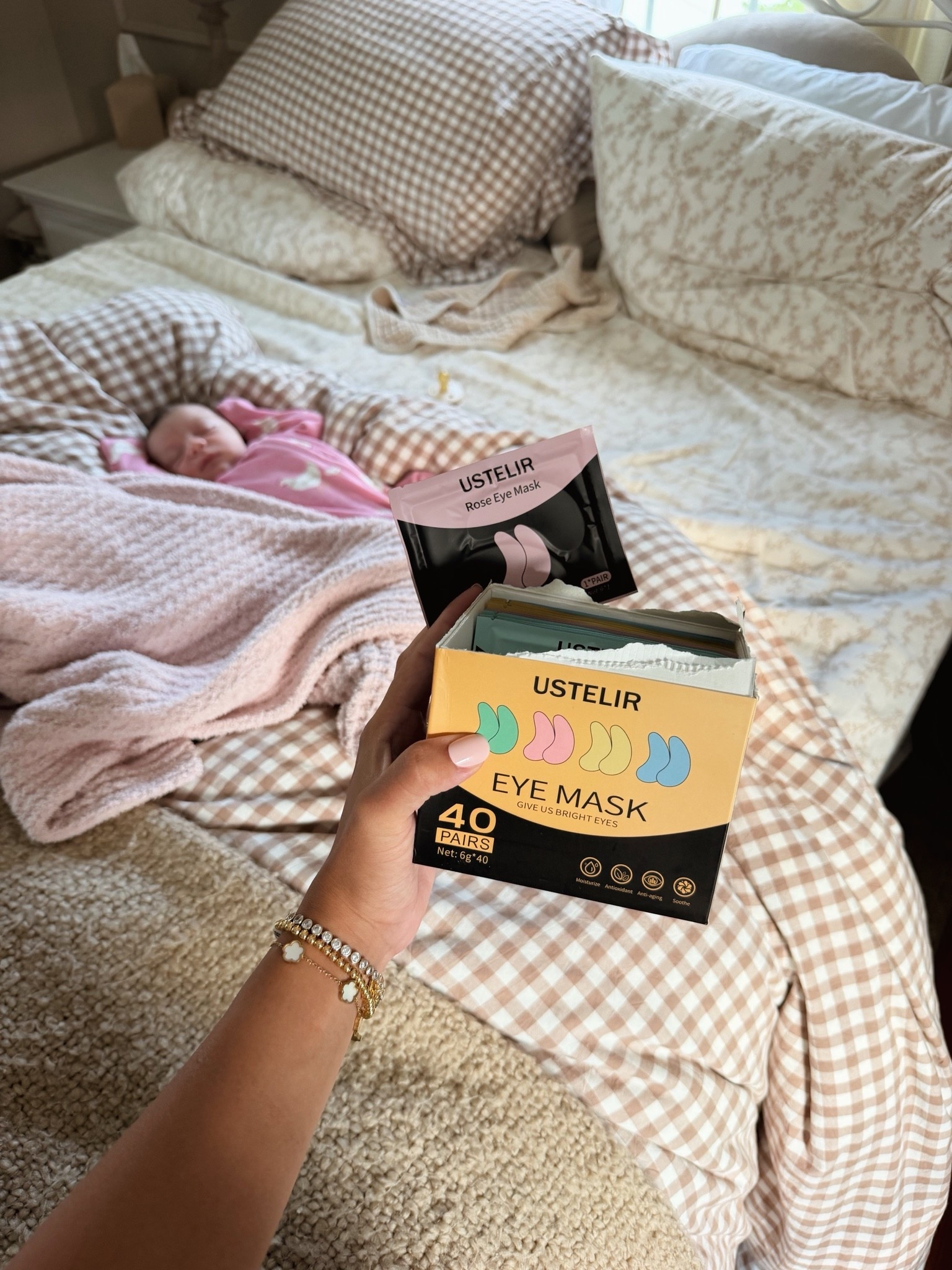 $10 for 40 pairs of eye patches 🤯👏🏼 Love the different colors they come in too!! I used these for the nurses baskets I made too 🫶🏼

#LTKgrwm #LTKBeauty #LTKselfcare