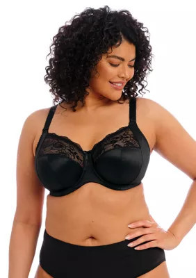 ELOMI Women's Morgan Underwire Bra, Black, 40 F | Belk