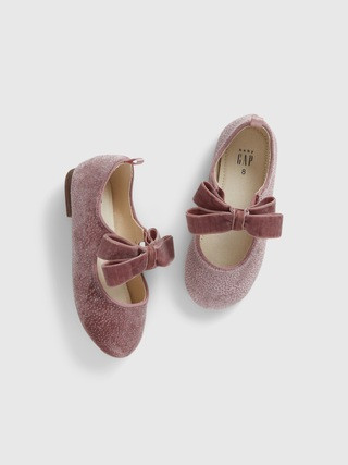 Toddler Velvet Ballet Flats | Gap (US)