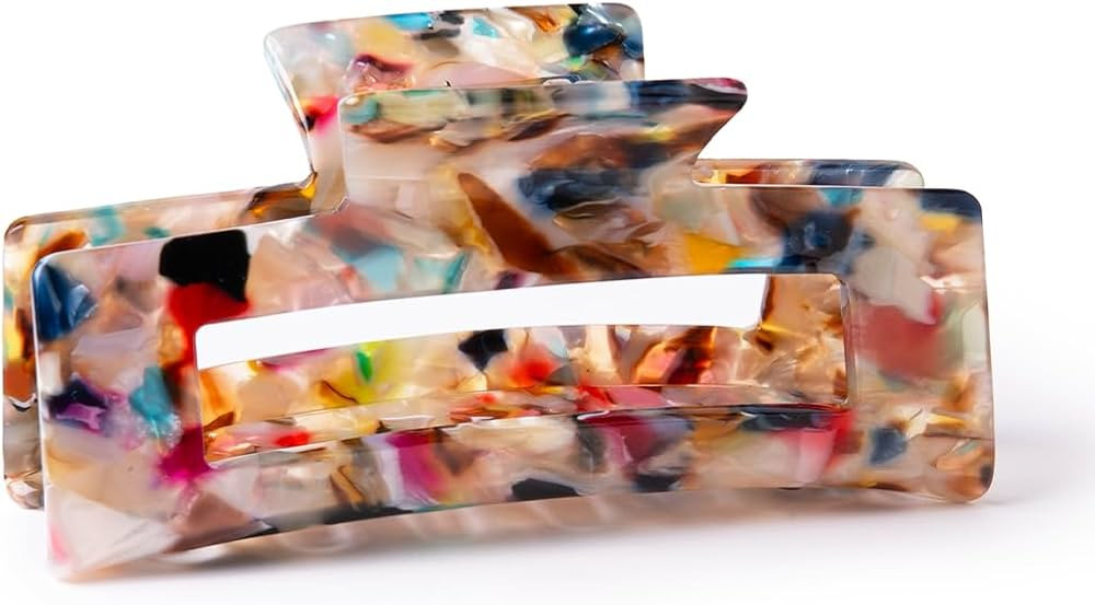 Everist Large Confetti Claw Clip – Recycled, Gentle Hair Clip for All Hair Types | Amazon (US)