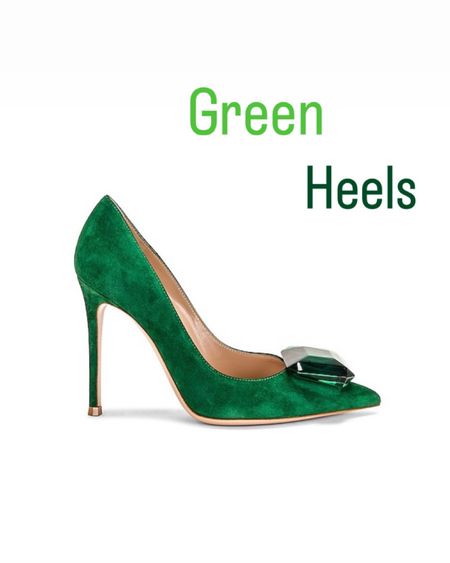 Green high heel shoes are a must! Sharing some of my fav satin and suede heels that you will love to invest 🍀

#LTKshoecrush #LTKwedding #LTKSeasonal