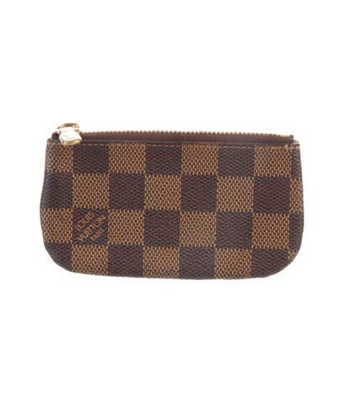 Louis Vuitton Damier Ebene Key Pouch Brown Louis Vuitton Damier Ebene Key Pouch | The RealReal