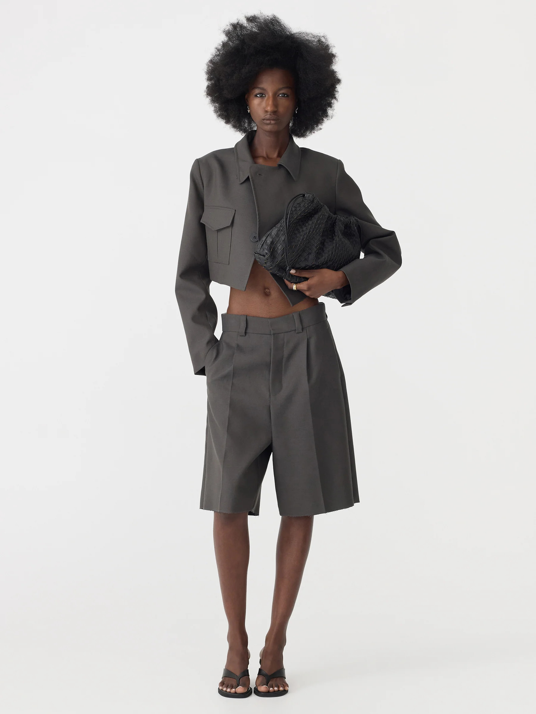 Tailored Longerline Short | Bassike