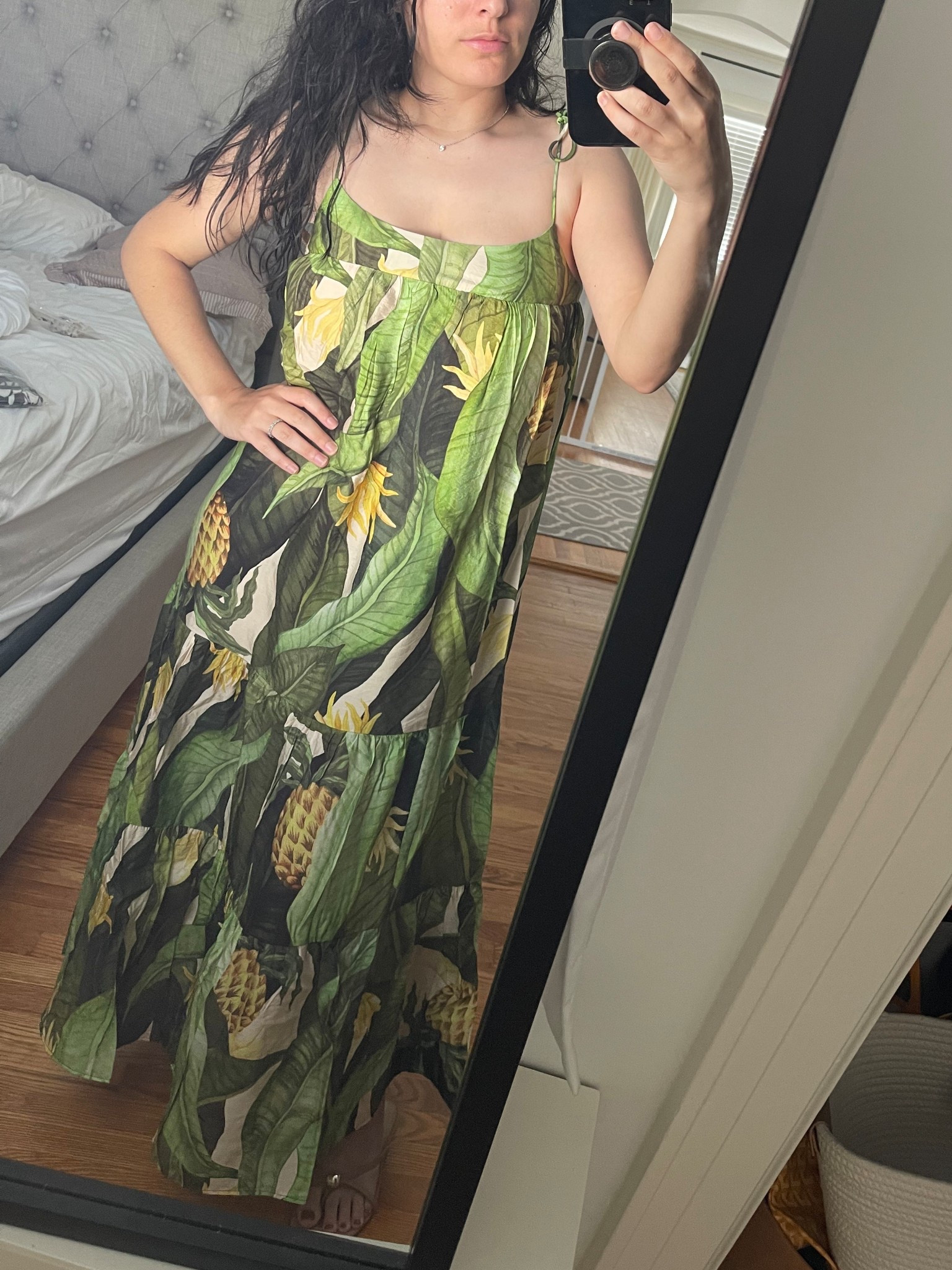 Palm leaf maxi dress
H&M
Maxi dress
Summer outfit
Summer dress

#LTKSummerEdit #LTKFindsUnder100