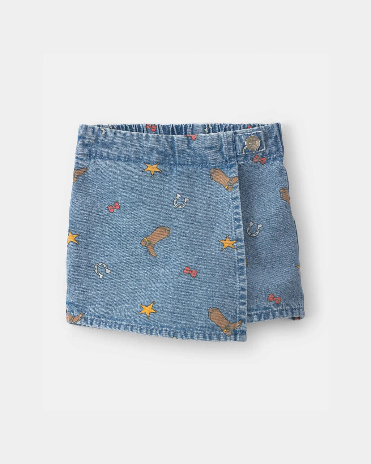 Baby Girl Pixar\u00a9 Toy Story Chambray Skort - Medium Wash | Carter's Inc