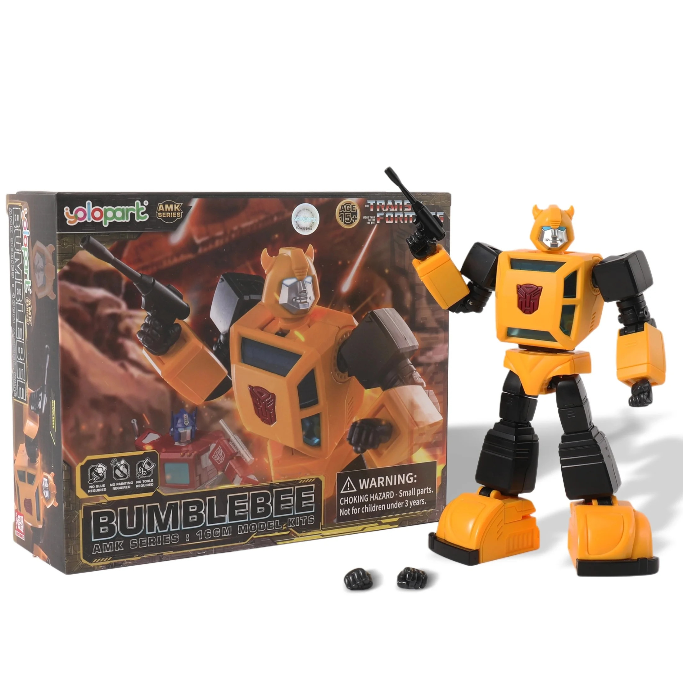 YOLOPARK G1 Transformers Bumblebee 6.3" Action Figures, Gifts for Kids Age 8+ | Walmart (US)