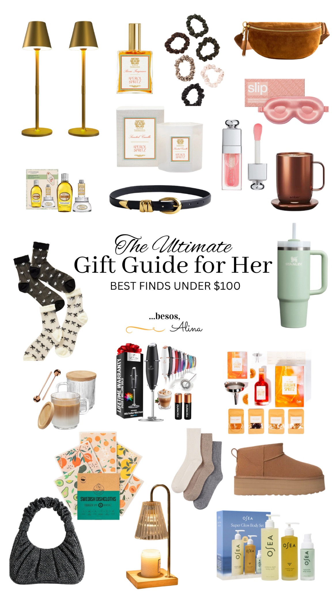Budget friendly gift ideas for her all under $100 

#LTKGiftGuide #LTKOver40 #LTKSeasonal