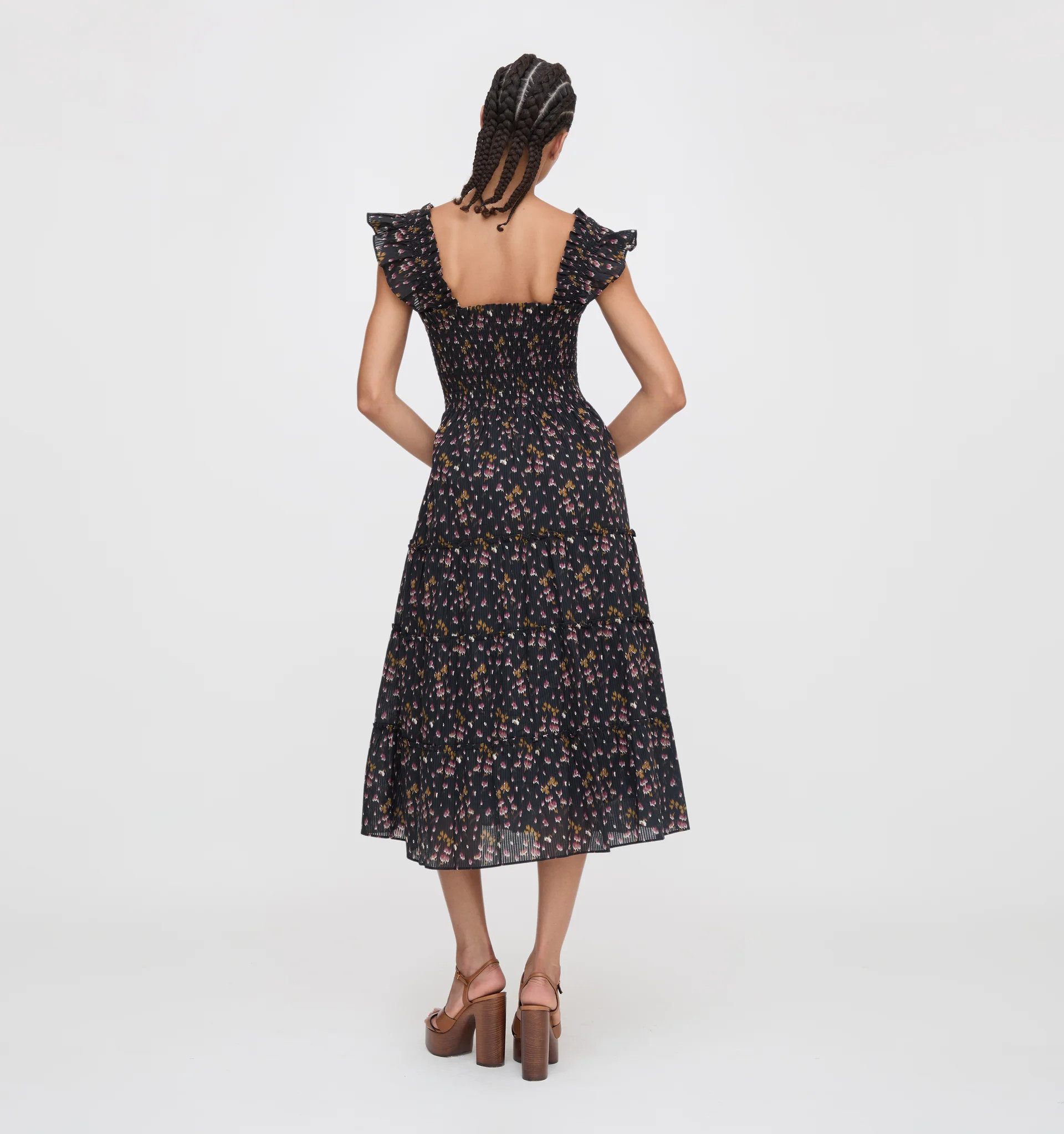 The Ellie Nap Dress - Fuchsia Lucky Charm | Hill House Home US