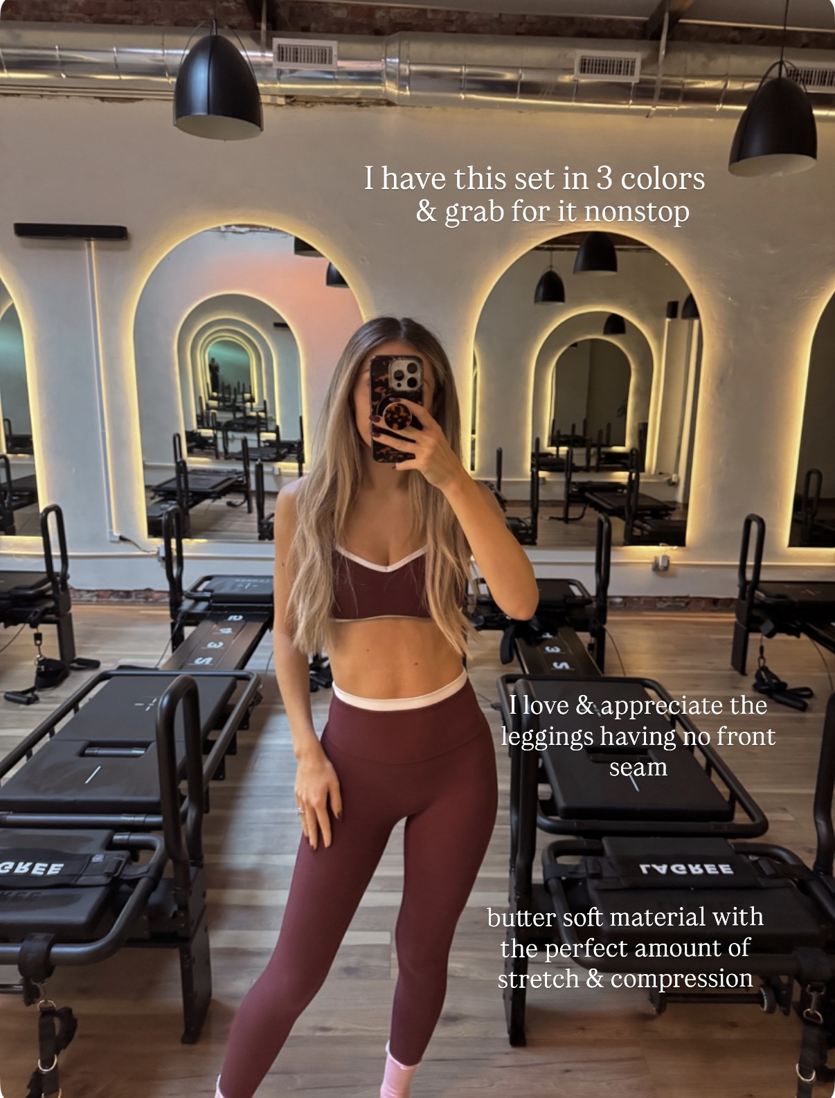 Pilates ootd — size xs 

#LTKmorningroutine #LTKfitnessgoals #LTKdayinmylife