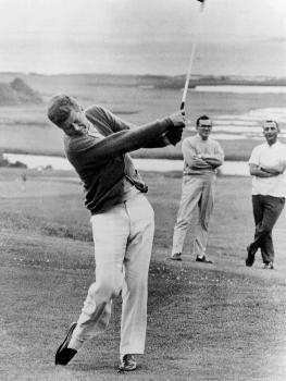 President John Kennedy Playing Golf at Hyannis Port. July 20, 1963 | Art.com