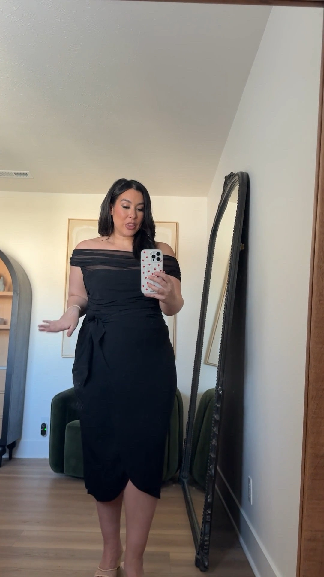 This @Express off the shoulder bodysuit paired with this tie waist skirt is 🙌🏻👏🏻👌🏻 Love the length of the skirt! 
-
-
-
Spring midsize @Express  haul 🤍
Express haul, Midsize haul, Spring Haul, Dress, OOTD, Express Midsize, Curvy haul, Jeans, Tops, Clothes, Easter 

#LTKMidsize #LTKootd #LTKSeasonal