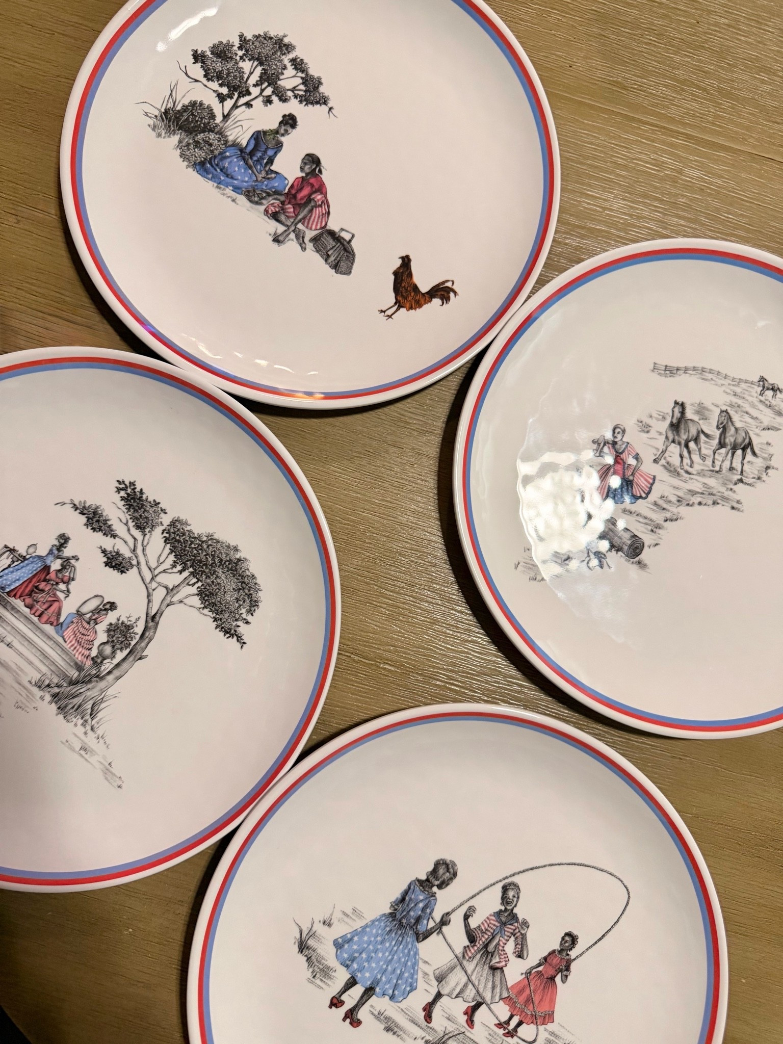 Perfect for the summer these outdoor summer essential plates from Sheila Bridges for a great price!

#LTKSeasonal #LTKHome