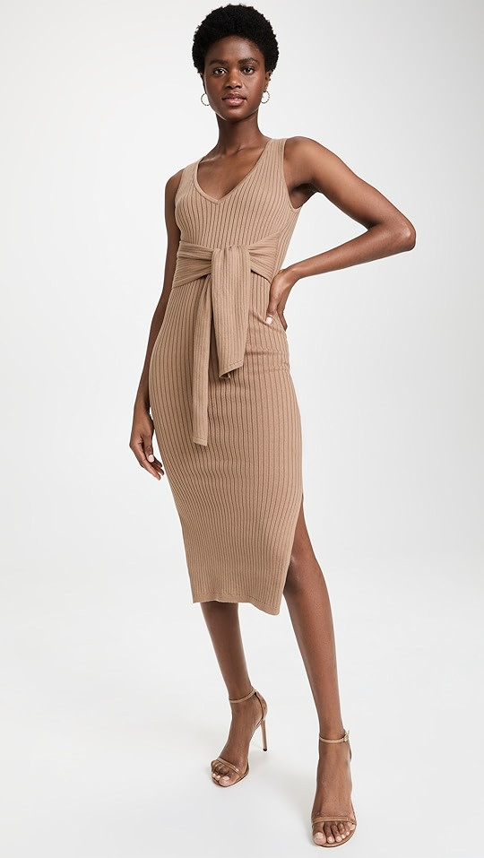 Good American Belted Body Dress | SHOPBOP | Shopbop