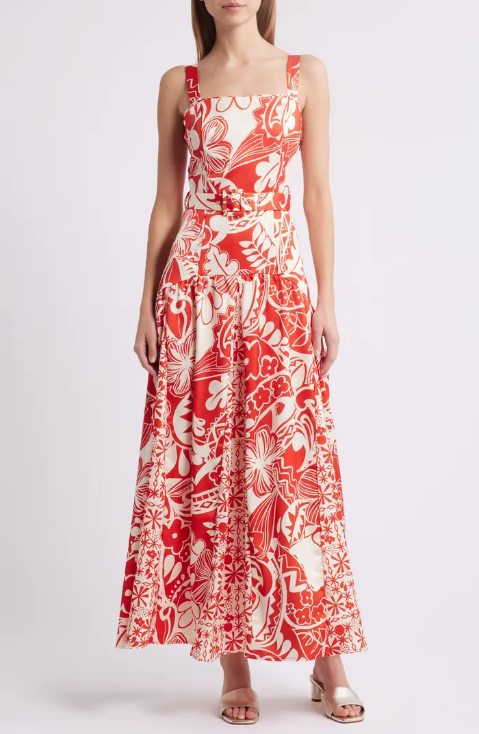 Nenette Floral Maxi Dress | Nordstrom