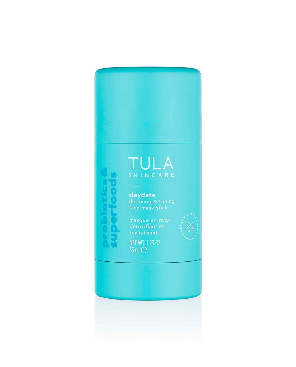 TULA Probiotic Skin Care Claydate Detoxing & Toning Face Mask Stick | Detoxing & Toning Face Mask... | Amazon (US)