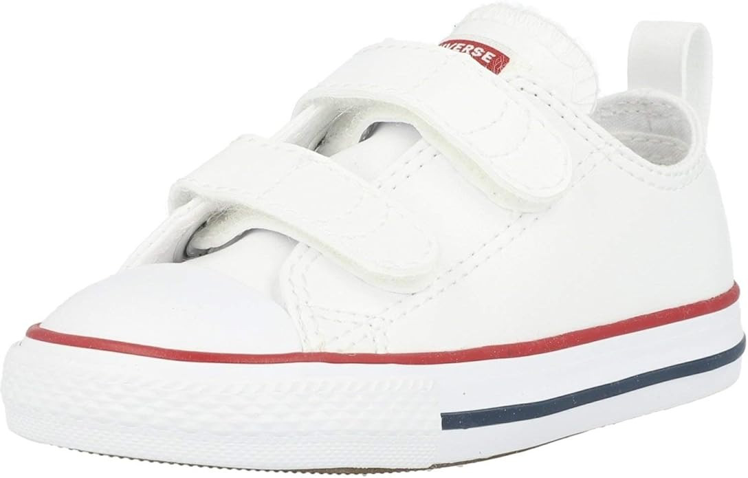 Converse Kids' Chuck Taylor All Star 2v Leather Low Top Sneaker | Amazon (US)