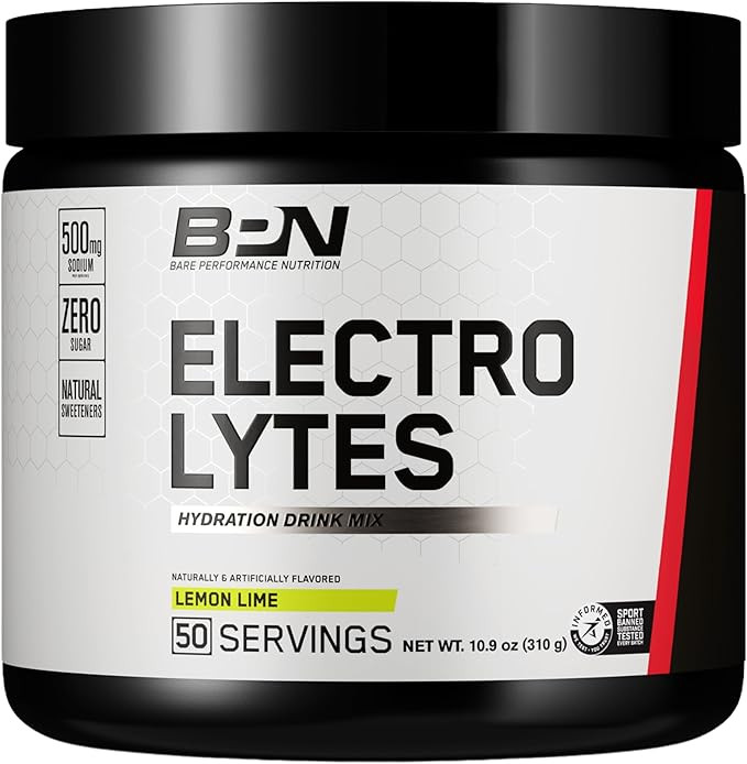 BARE PERFORMANCE NUTRITION BPN Electrolytes Hydration Drink Mix | Sugar Free Electrolyte Powder |... | Amazon (US)