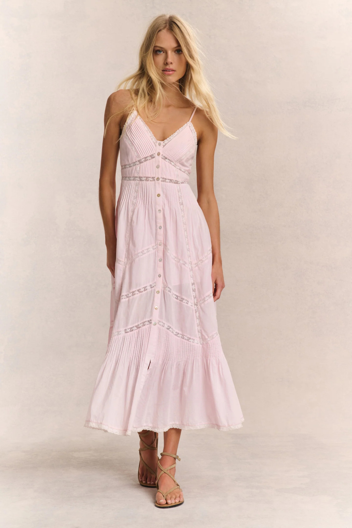 Esilda Heritage Cotton Midi Dress | LoveShackFancy