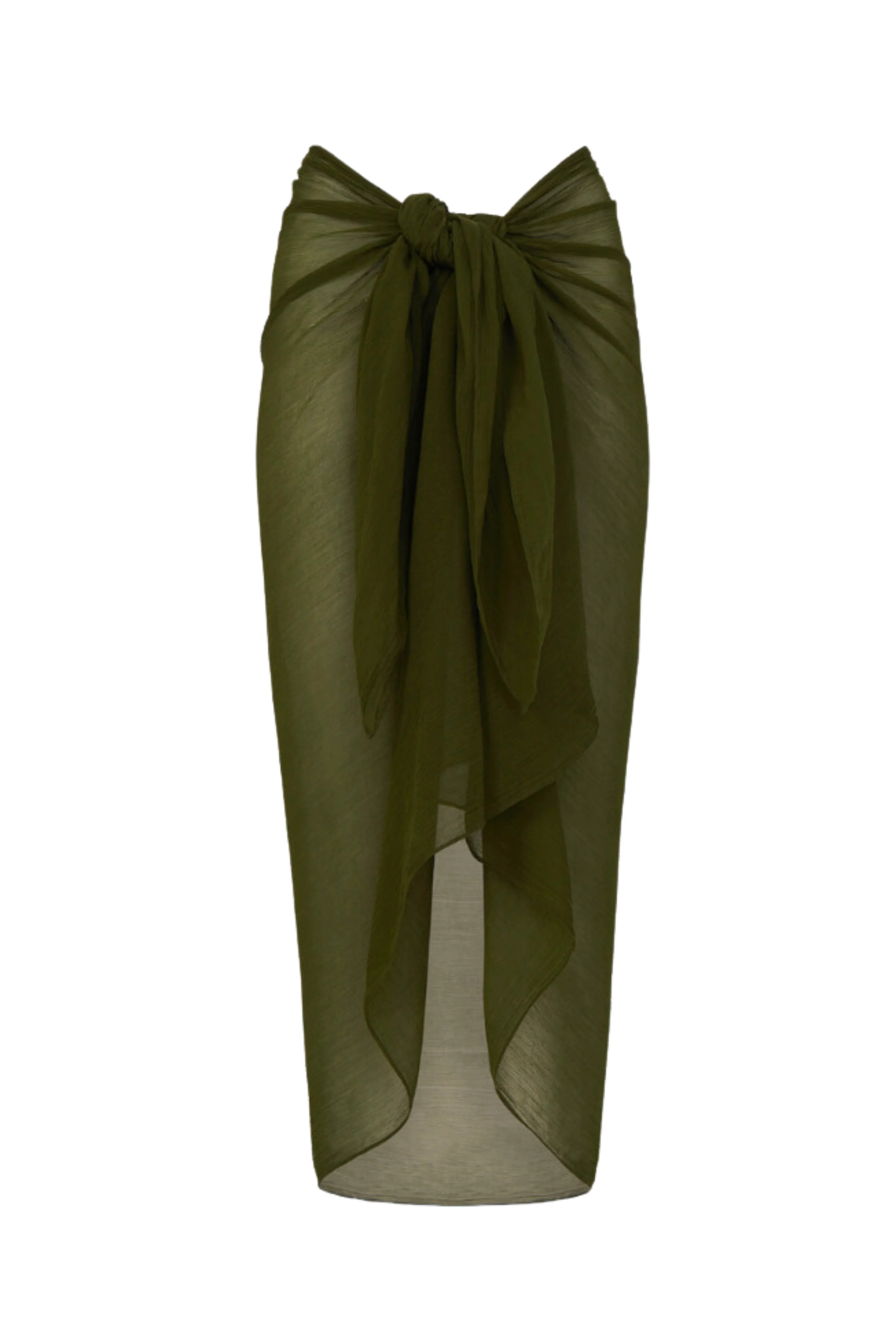 Santorini Sarong - Olive | Away That Day