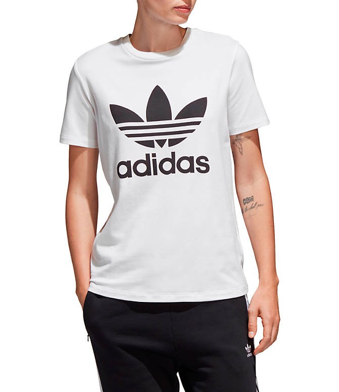 Women's adidas Originals Trefoil T-Shirt | Finish Line (US)