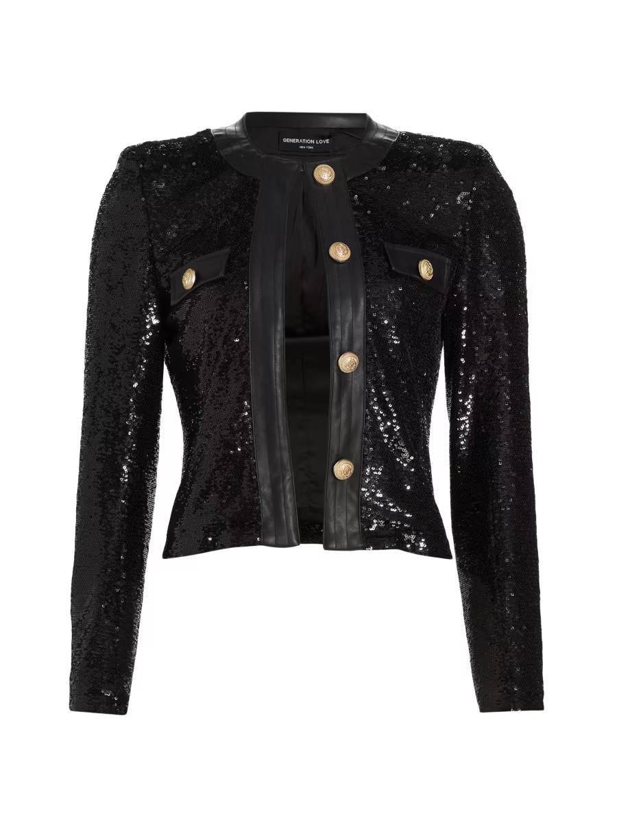 Aliana Sequin Jacket | Saks Fifth Avenue