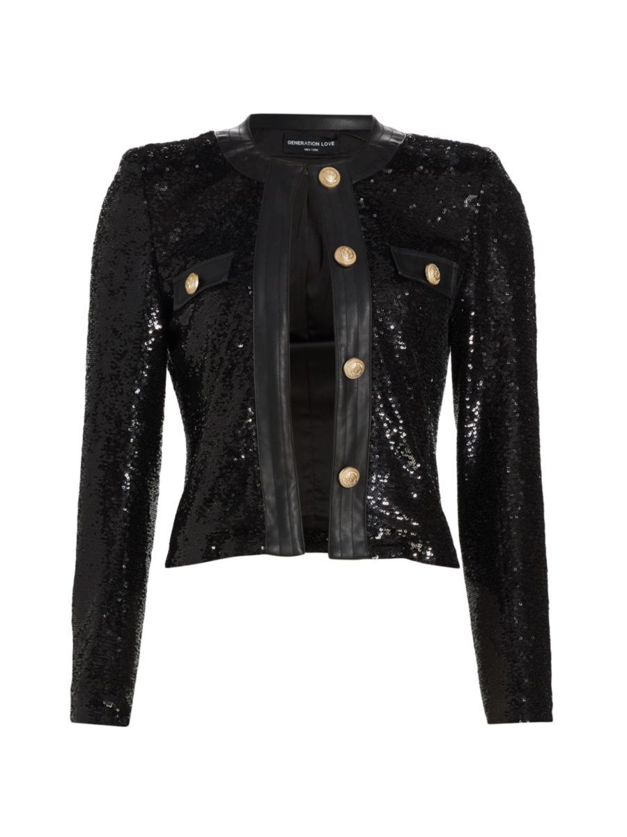 Aliana Sequin Jacket | Saks Fifth Avenue