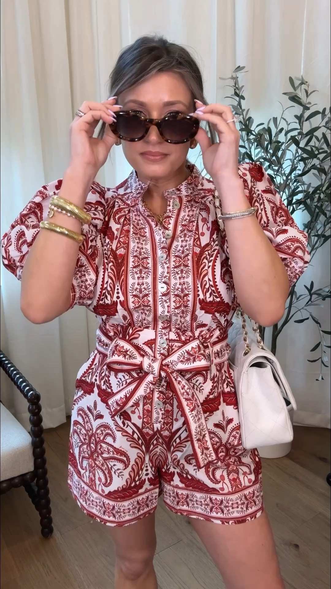 Outfit 1: Size small romper
Outfit 2: Size Xsmall dress
Outfit 3: Size Xsmall romper
Outfit 4:  Size 25p jeans, Xsmall top, 6 sandals
Outfit 5: Size 25p jeans, small top, 6 flats
Outfit 6: Size 25p jeans, Xsmall top, 6 flats
Outfit 7: Size Xsmall pants, small top, 6 flats
#ChristianBlairVordy

#LTKSpringSale #LTKPetite #LTKWorkwear