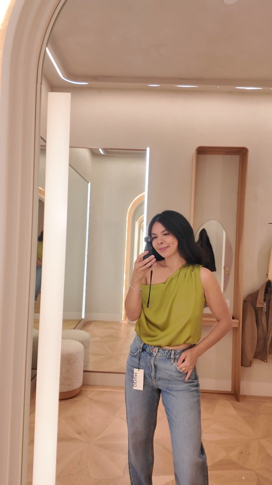 Outfit combo I know I’ll be wearing over and over. #denimstyle #denimoutfit #dynamite #jeans 

#LTKstyletip #LTKmodest #LTKover50style