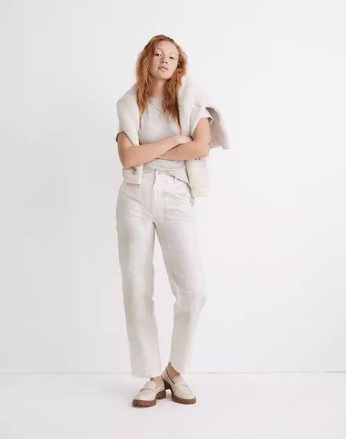 The Perfect Vintage Straight Workwear Pant | Madewell