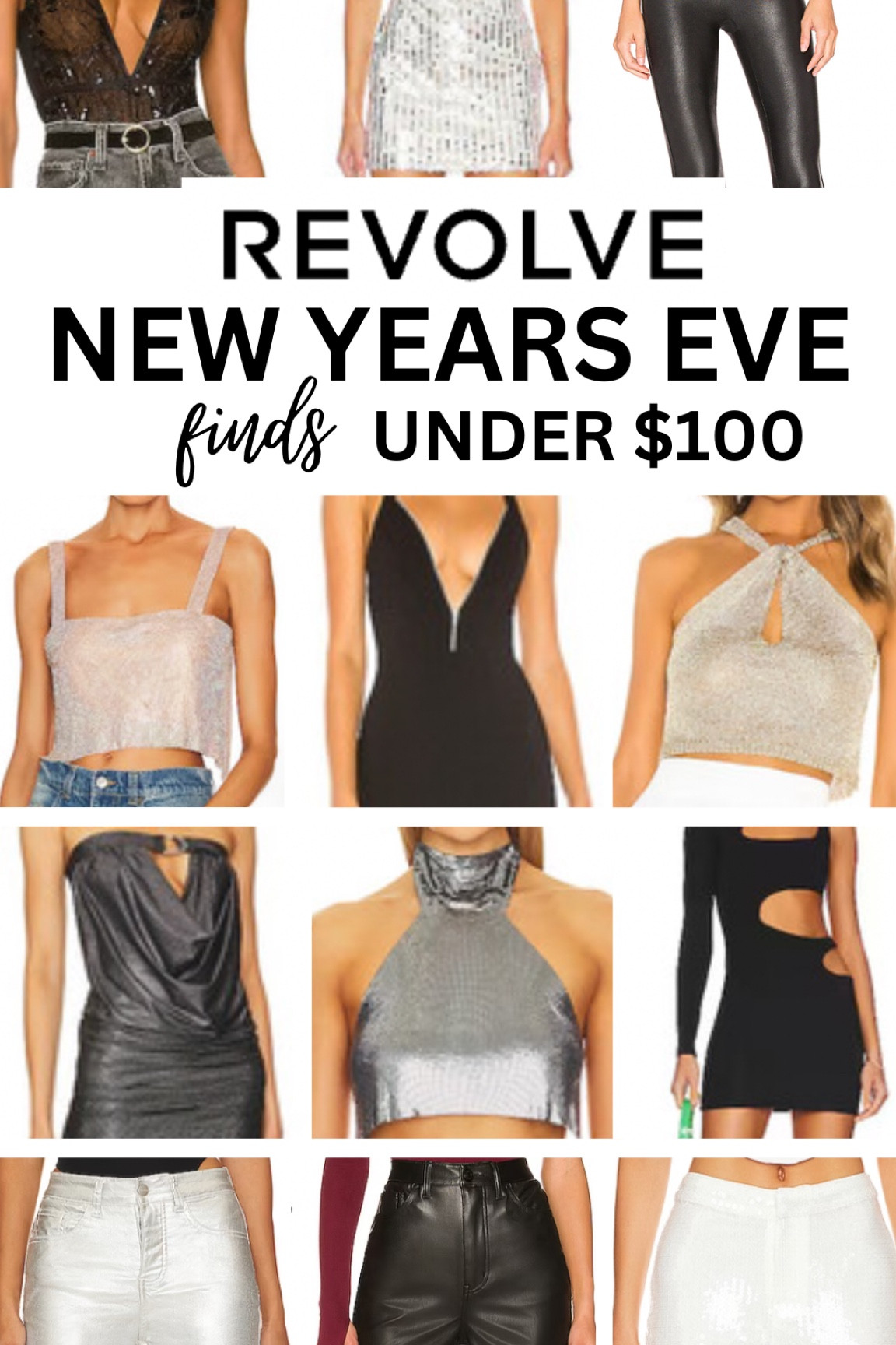 Revolve New Year’s Eve finds under $100!

#LTKSeasonal #LTKGiftGuide #LTKfindsunder100