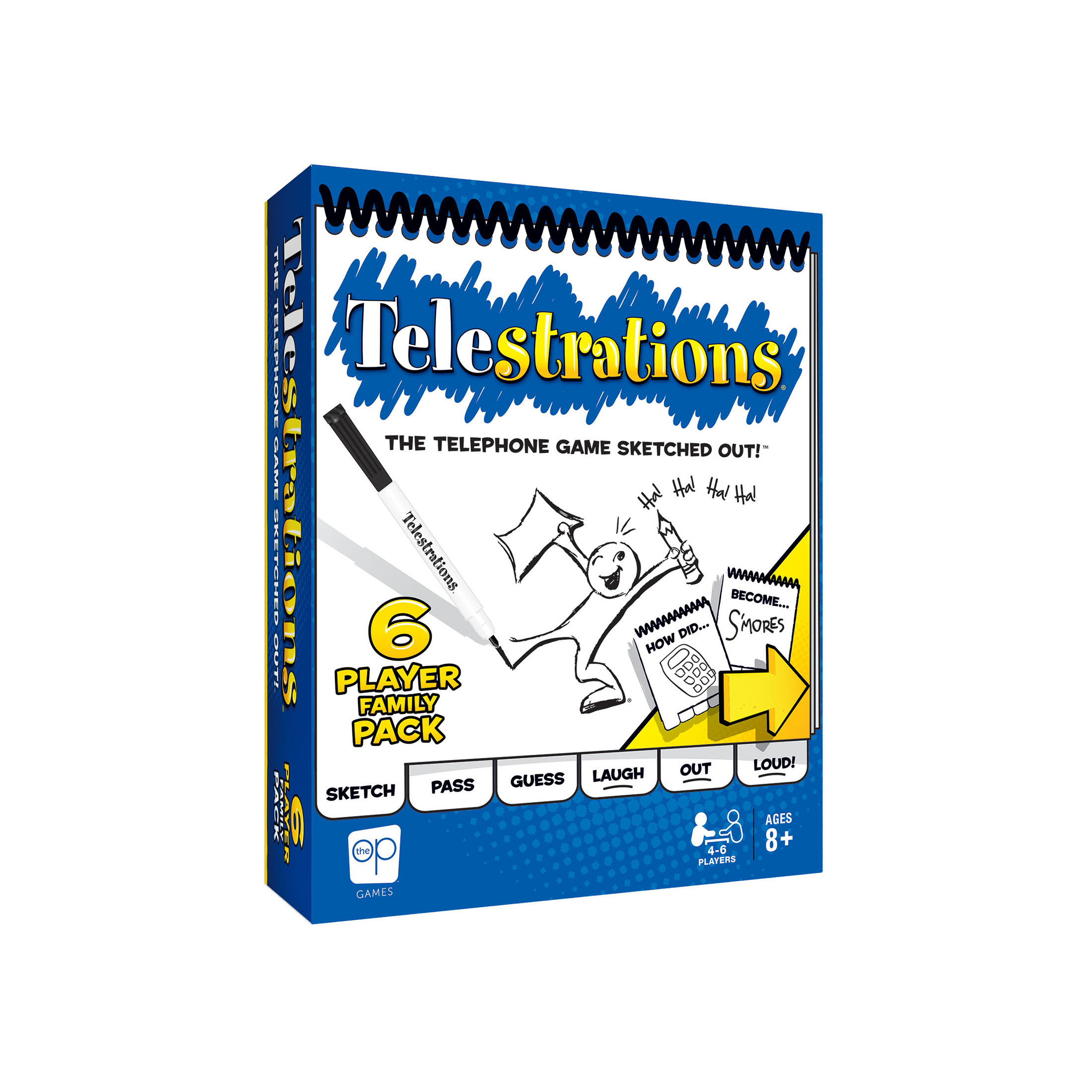 Usaopoly Telestrations 6-Player Family Pack Game for 4-6 Players | Walmart (US)