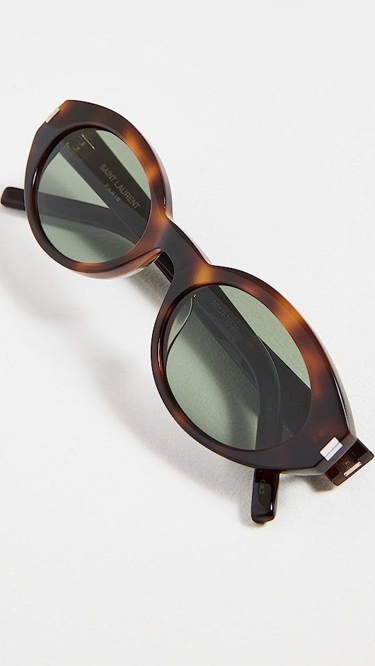 Saint Laurent SL 567 Oval Sunglasses | SHOPBOP | Shopbop