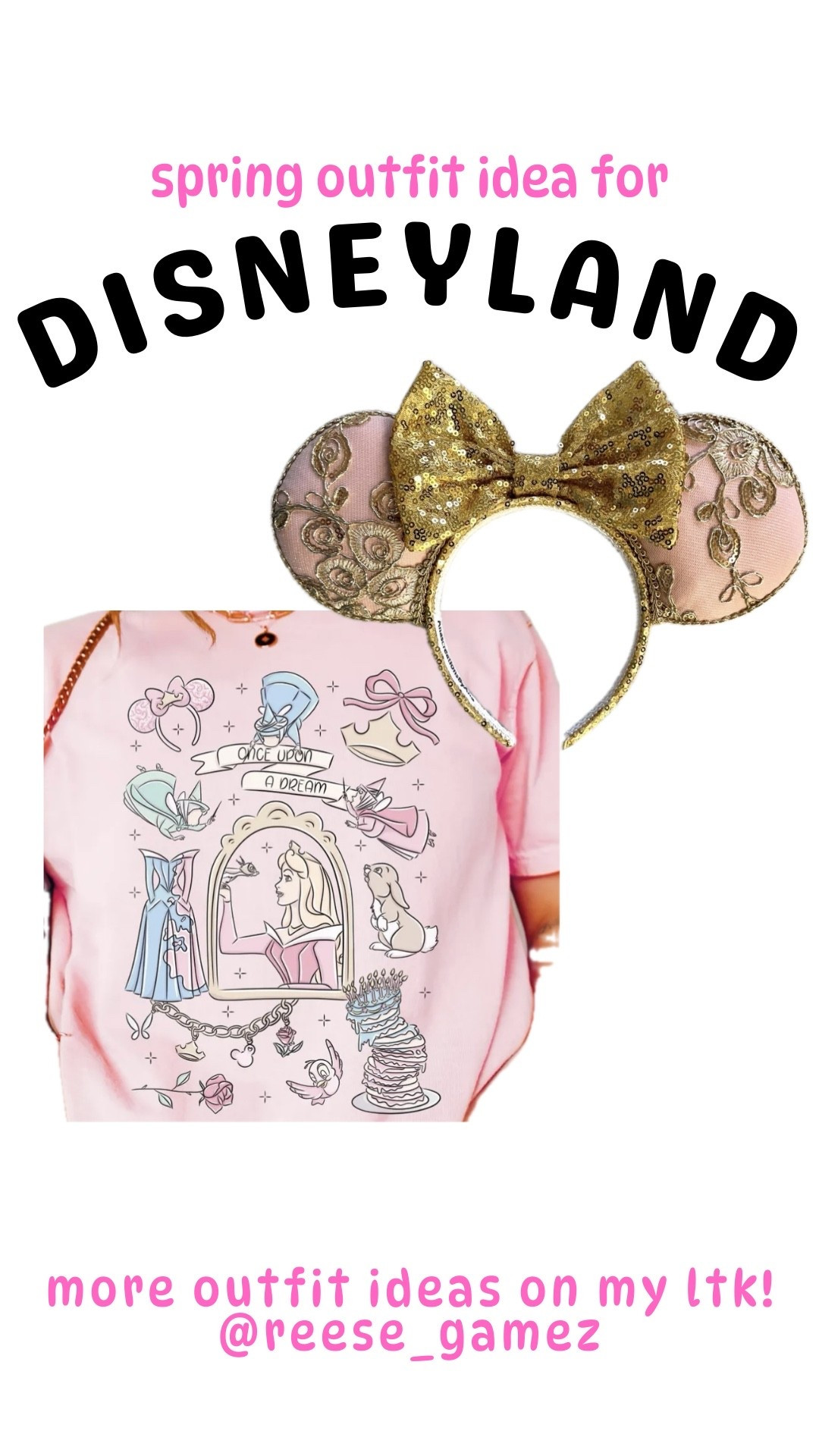 disney outfit, disneyland outfit, disney outfits, disneyland outfits, cinderella outfit, disney princess outfit, aurora outfit, mickey ears, minnie ears

#LTKSeasonal #LTKstyletip #LTKtravel