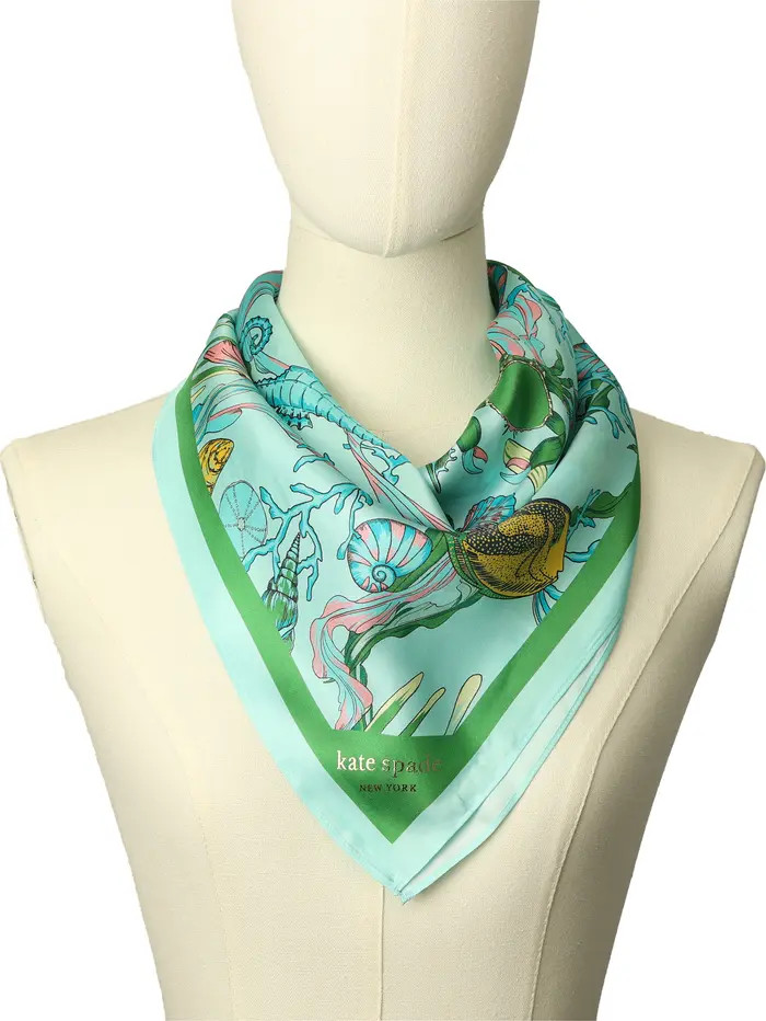 under the sea silk bandana scarf | Nordstrom
